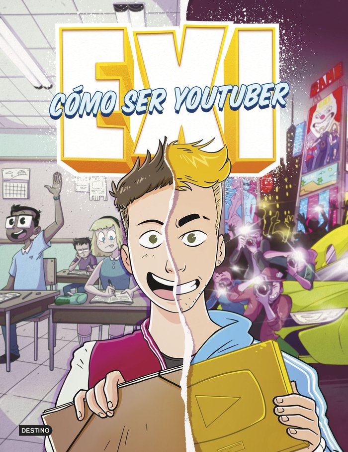 EXI. COMO SER YOUTUBER, de EXI | portada del libro