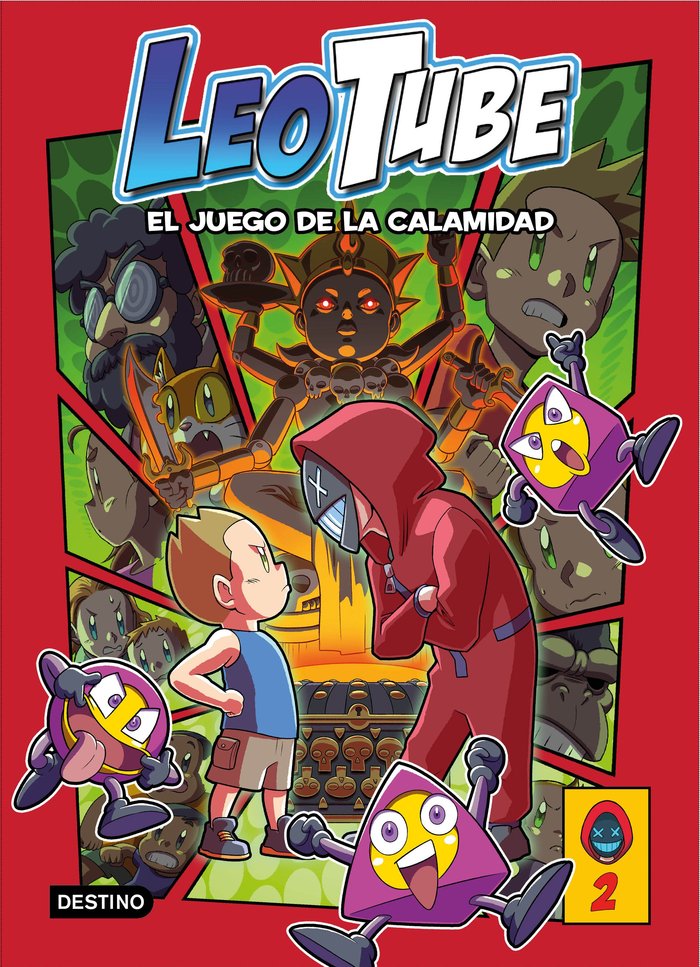 LEOTUBE 2. LEOTUBE Y EL JUEGO DE LA CALAMIDAD, de LEOTUBE | portada del libro