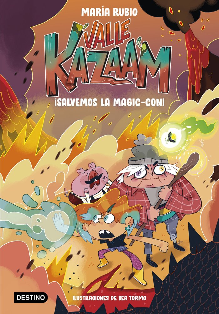 VALLE KAZAAM 2. MISTERIO EN LA MAGIC-CON, de MARIA RUBIO | portada del libro
