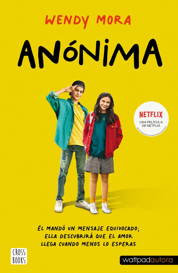 ANONIMA, de WENDY MORA | portada del libro