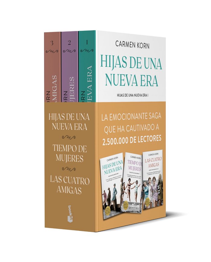 PACK HIJAS DE UNA NUEVA ERA, de CARMEN KORN | portada del libro