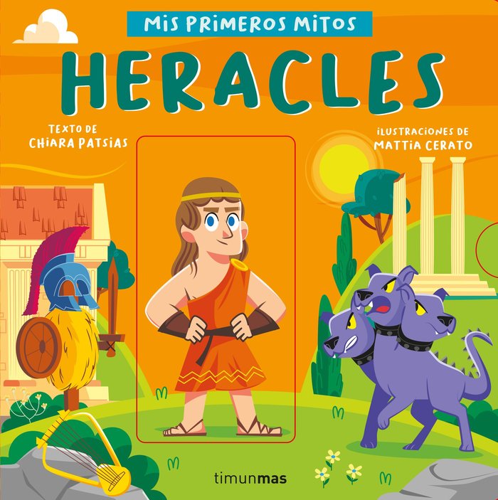 HERACLES. MIS PRIMEROS MITOS | portada del libro