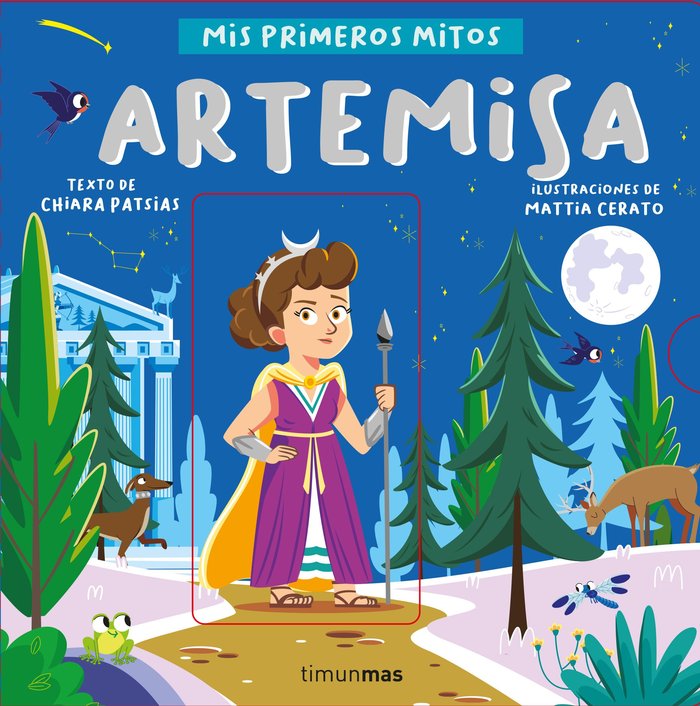 ARTEMISA. MIS PRIMEROS MITOS, de CHIARA PATSIAS | portada del libro