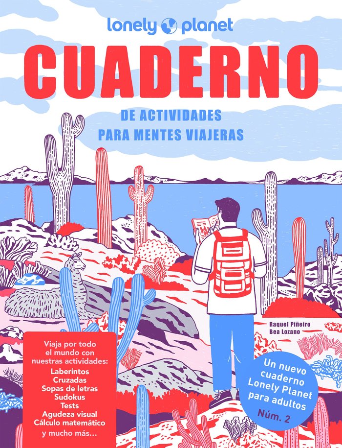 CUADERNO DE ACTIVIDADES PARA MENTES VIAJERAS (NUEV, de RAQUEL PIÑEIRO | portada del libro