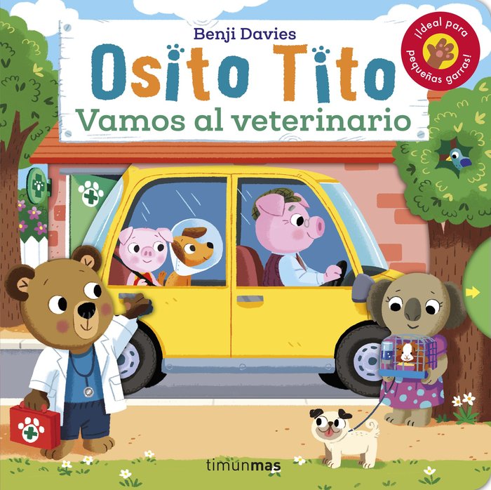 OSITO TITO. VETERINARIO, de BENJI DAVIES | portada del libro