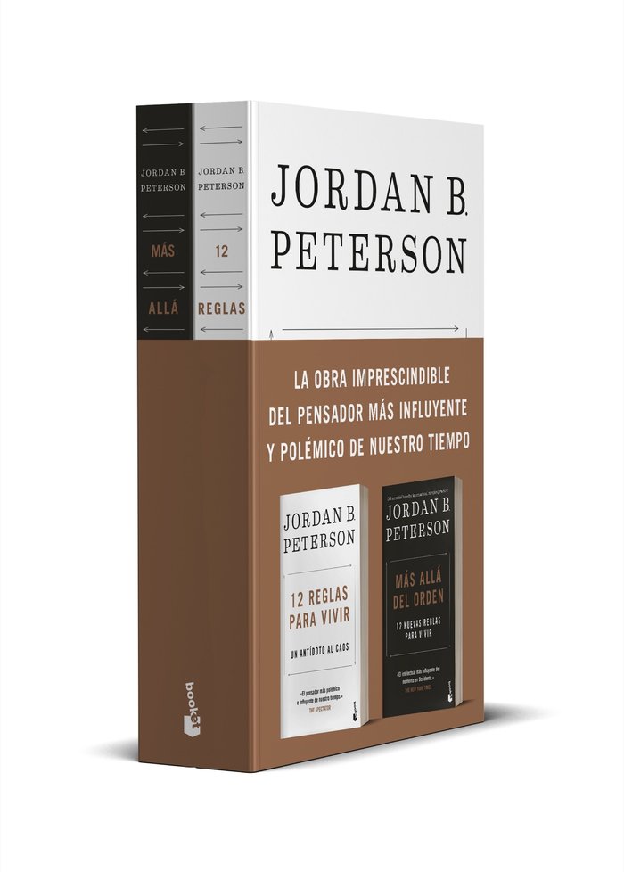 PACK ORDEN Y CAOS: 24 REGLAS PARA VIVIR, de PETERSON, JORDAN B. | portada del libro