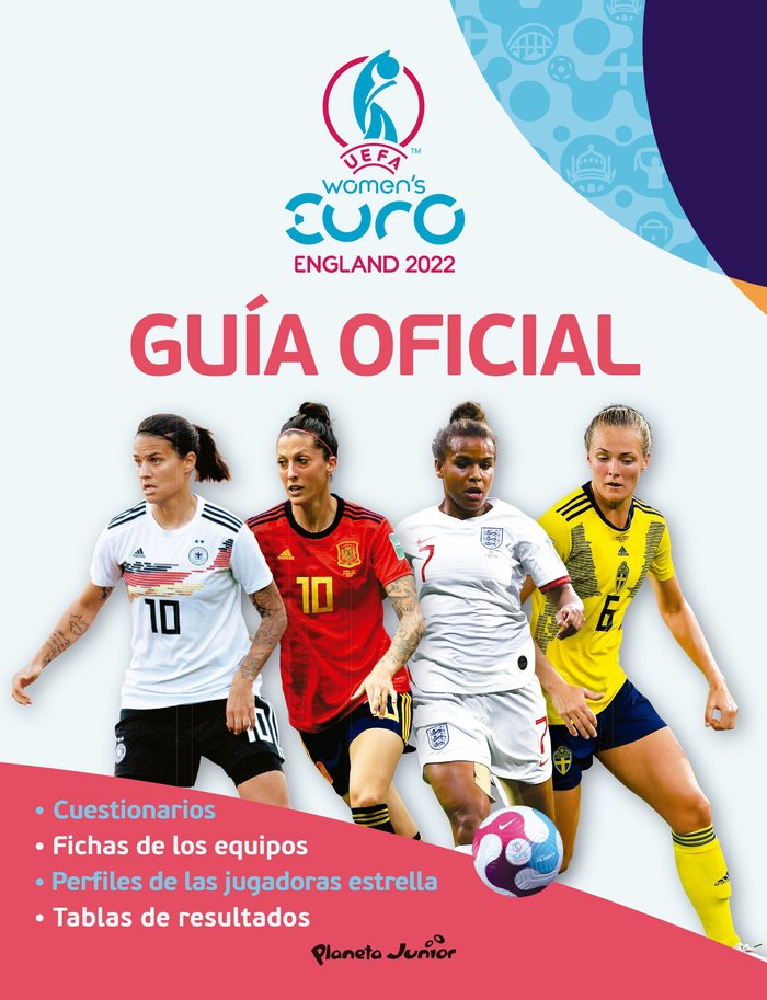 EURO FEMENINA 2022. GUIA OFICIAL, de UEFA | portada del libro