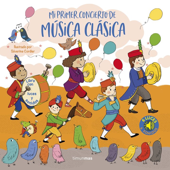 MI PRIMER CONCIERTO DE MUSICA CLASICA. LUCES Y SON, de SEVERINE CORDIER | portada del libro