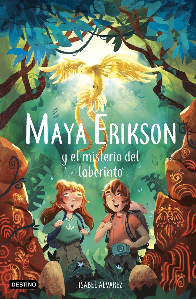 MAYA ERIKSON 1. EL MISTERIO DEL LABERINTO, de ISABEL ALVAREZ | portada del libro