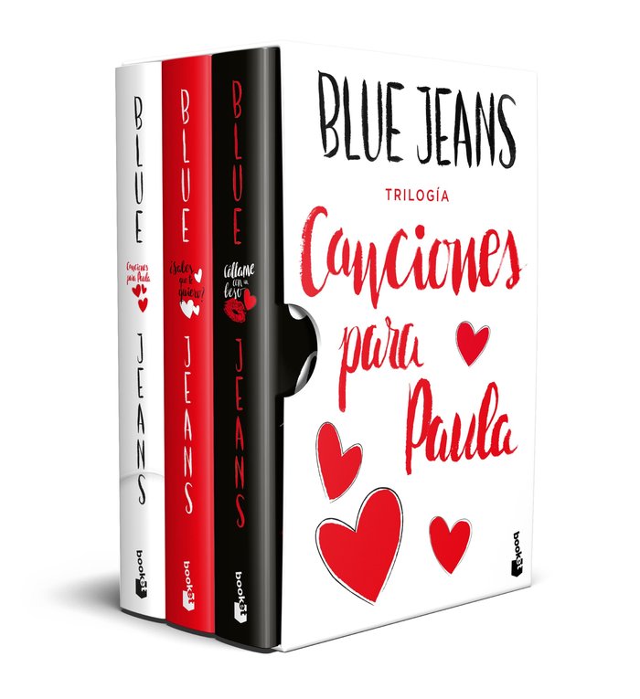 ESTUCHE TRILOGIA CANCIONES PARA PAULA, de BLUE JEANS | portada del libro