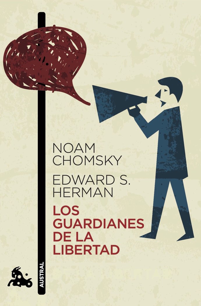 LOS GUARDIANES DE LA LIBERTAD, de NOAM CHOMSKY | portada del libro