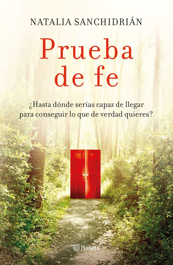 PRUEBA DE FE, de NATALIA SANCHIDRIAN | portada del libro