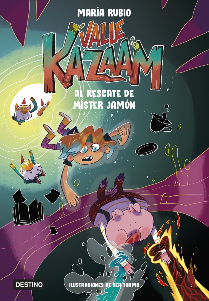 VALLE KAZAAM 3. AL RESCATE DE MISTER JAMON, de MARIA RUBIO | portada del libro