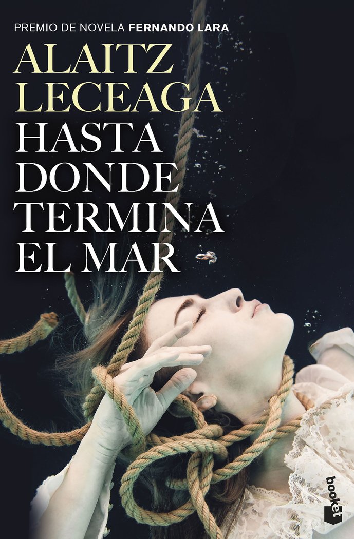 HASTA DONDE TERMINA EL MAR, de ALAITZ LECEAGA | portada del libro