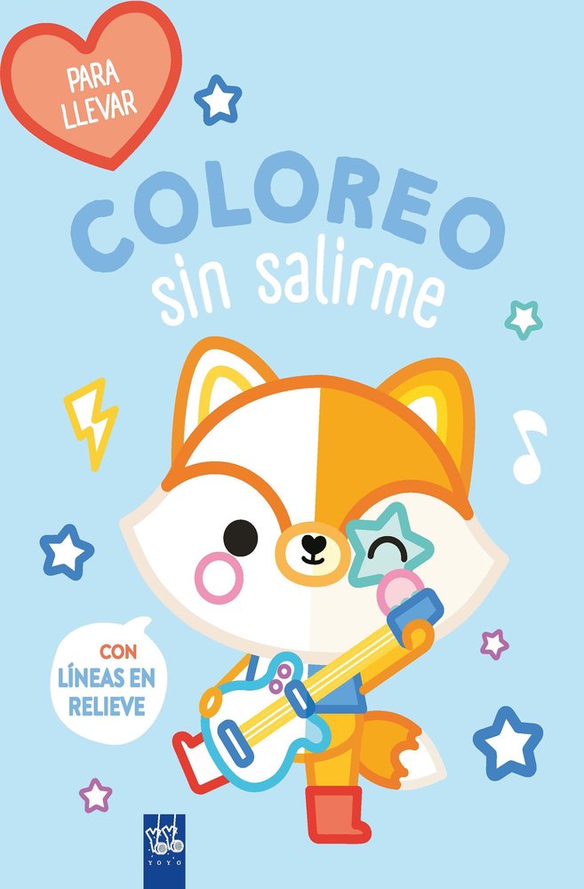 COLOREO SIN SALIRME-PARA LLEVAR. ZORRO, de YOYO | portada del libro