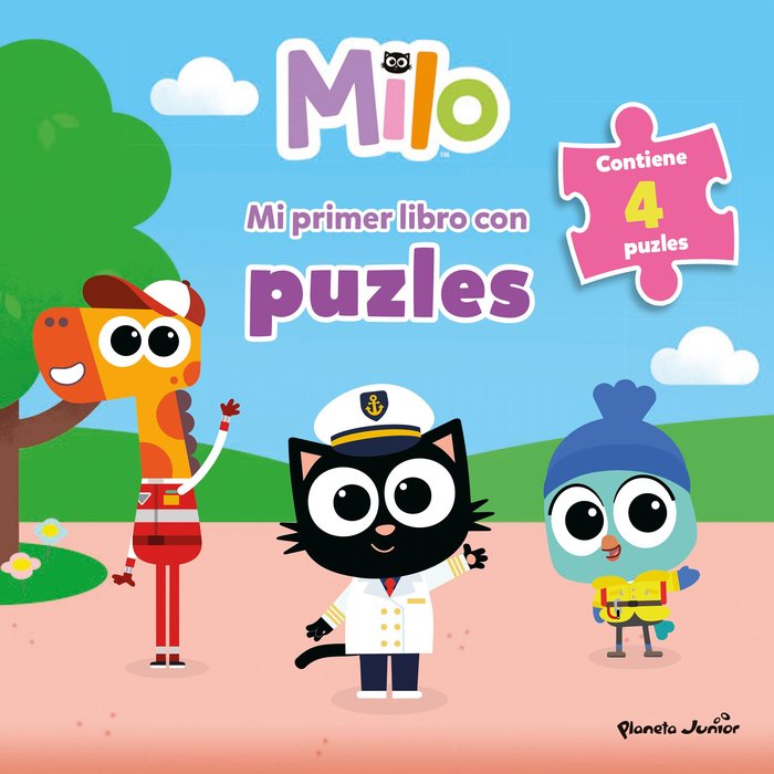 MILO. MI PRIMER LIBRO CON PUZZLES, de PLANETA JUNIOR, S.R.L. | portada del libro
