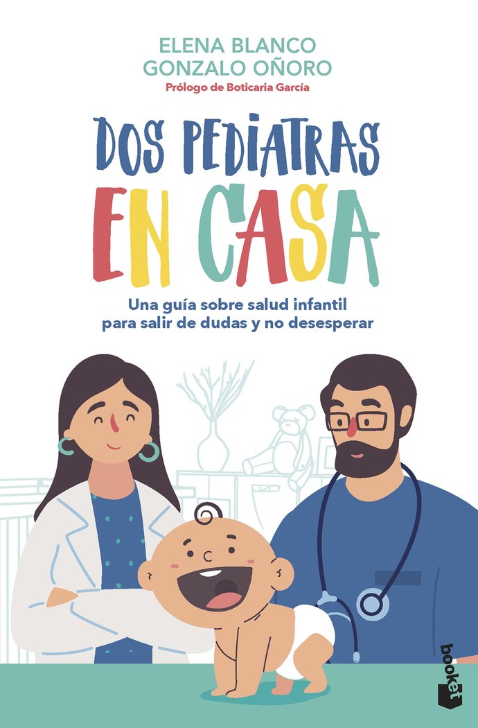 DOS PEDIATRAS EN CASA, de ELENA BLANCO | portada del libro