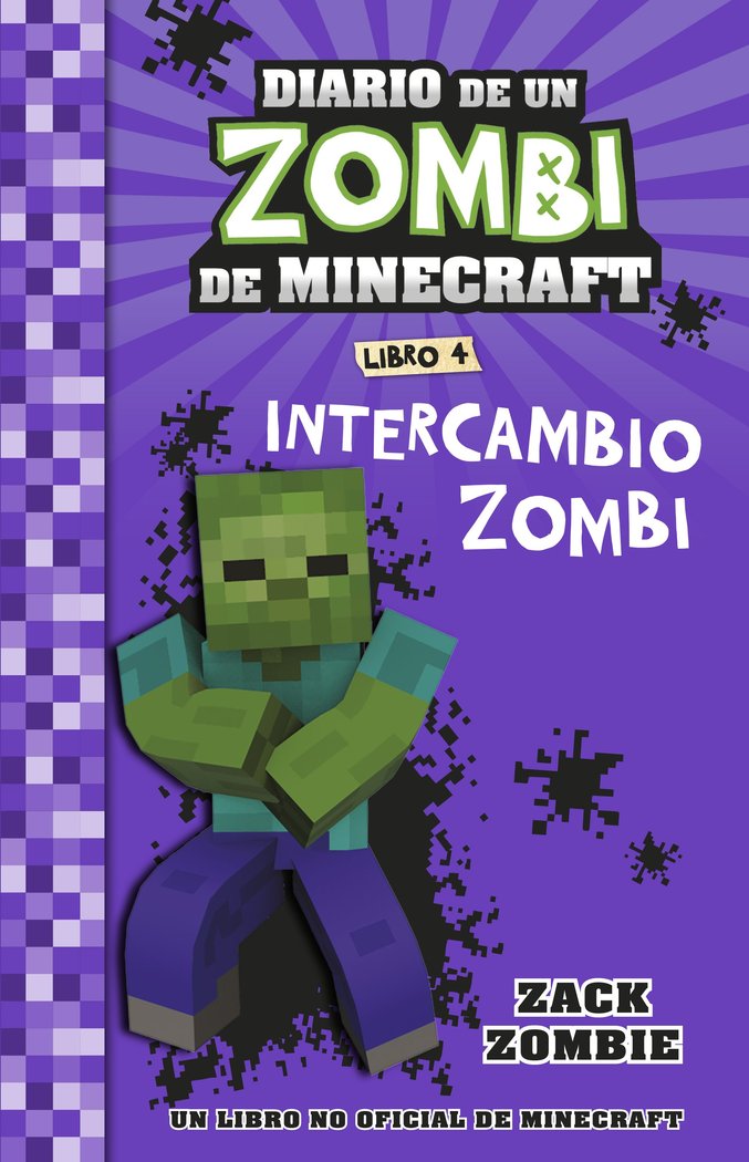 MINECRAFT. DIARIO DE UN ZOMBI DE MINECRAFT. INTERC, de ZACK ZOMBIE | portada del libro