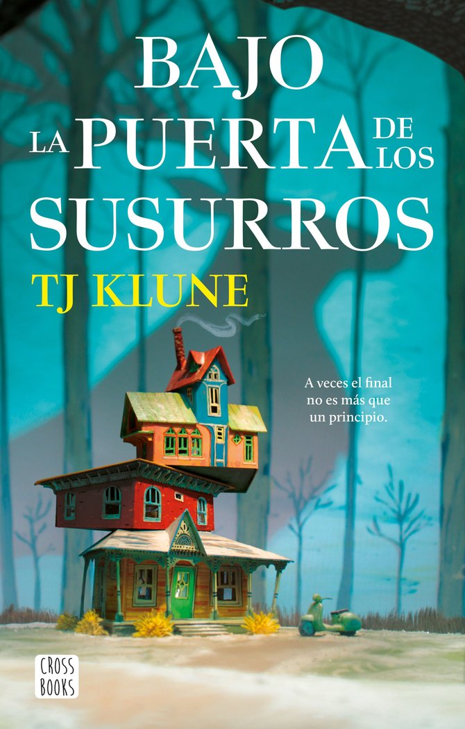 BAJO LA PUERTA DE LOS SUSURROS, de TJ KLUNE | portada del libro