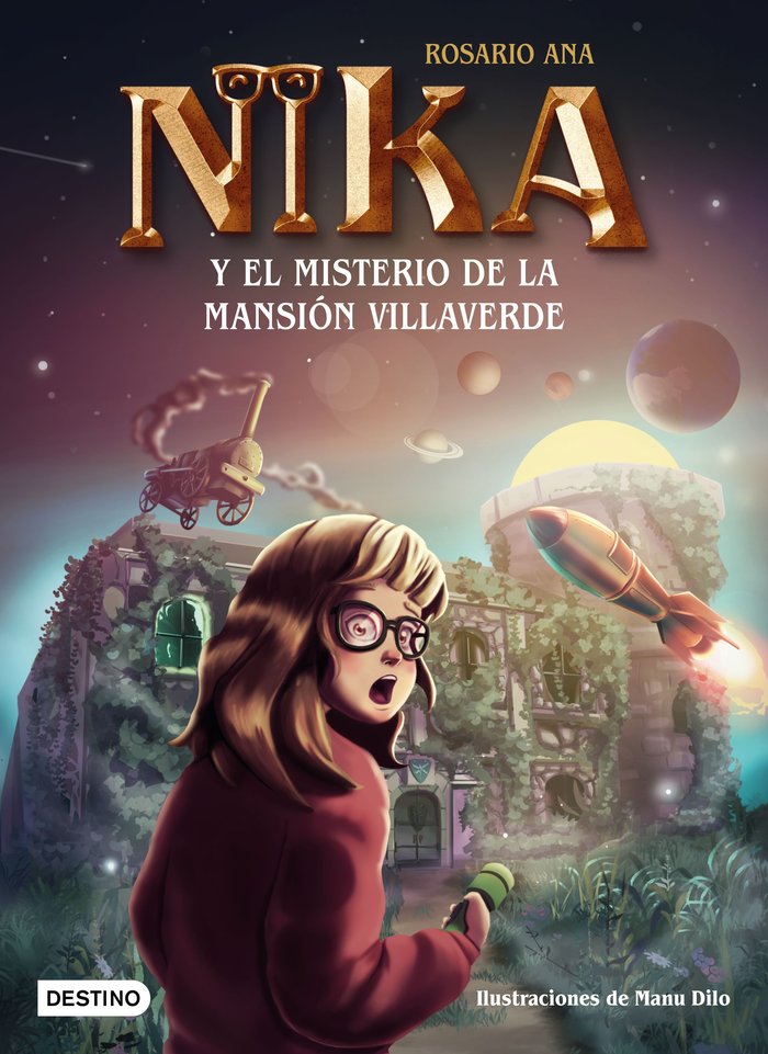 LOS MISTERIOS DE NIKA 1. EL MISTERIO DE LA MANSION VILLAVERDE, de ROSARIO ANA | portada del libro