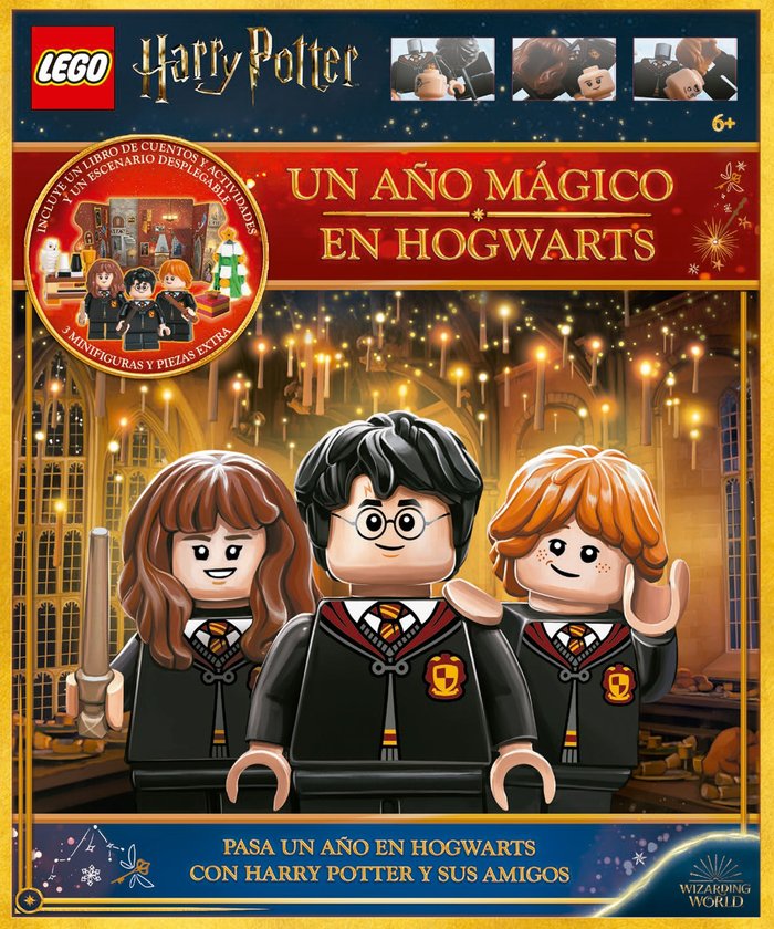 LEGO HARRY POTTER. UN AÑO MAGICO EN HOGWARTS, de LEGO | portada del libro