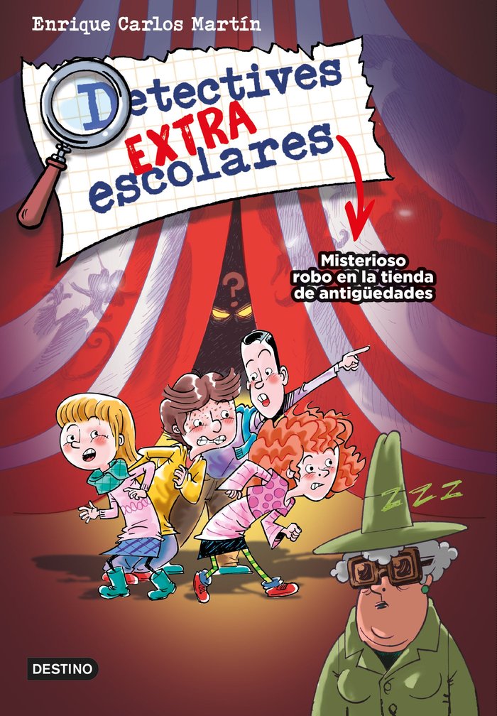 DETECTIVES EXTRAESCOLARES 2. MISTERIOSO ROBO EN LA, de ENRIQUE CARLOS MARTIN | portada del libro