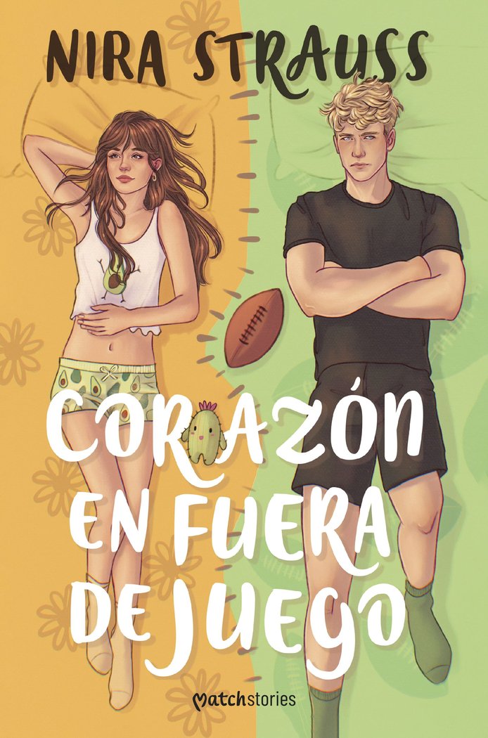 CORAZON EN FUERA DE JUEGO, de NIRA STRAUSS | portada del libro