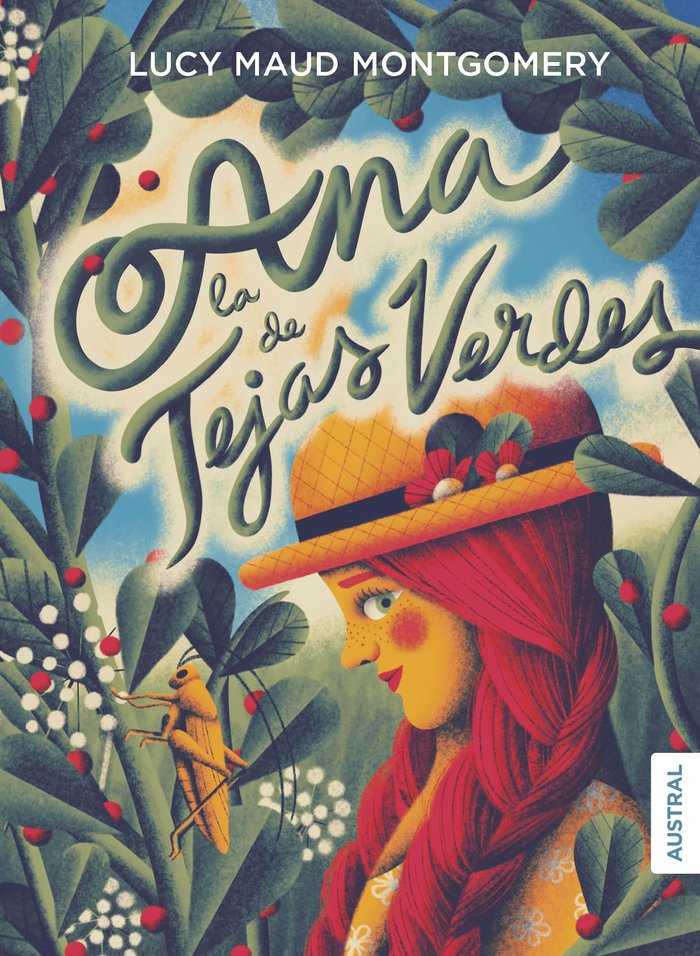 ANA, LA DE TEJAS VERDES, de LUCY MAUD MONTGOMERY | portada del libro