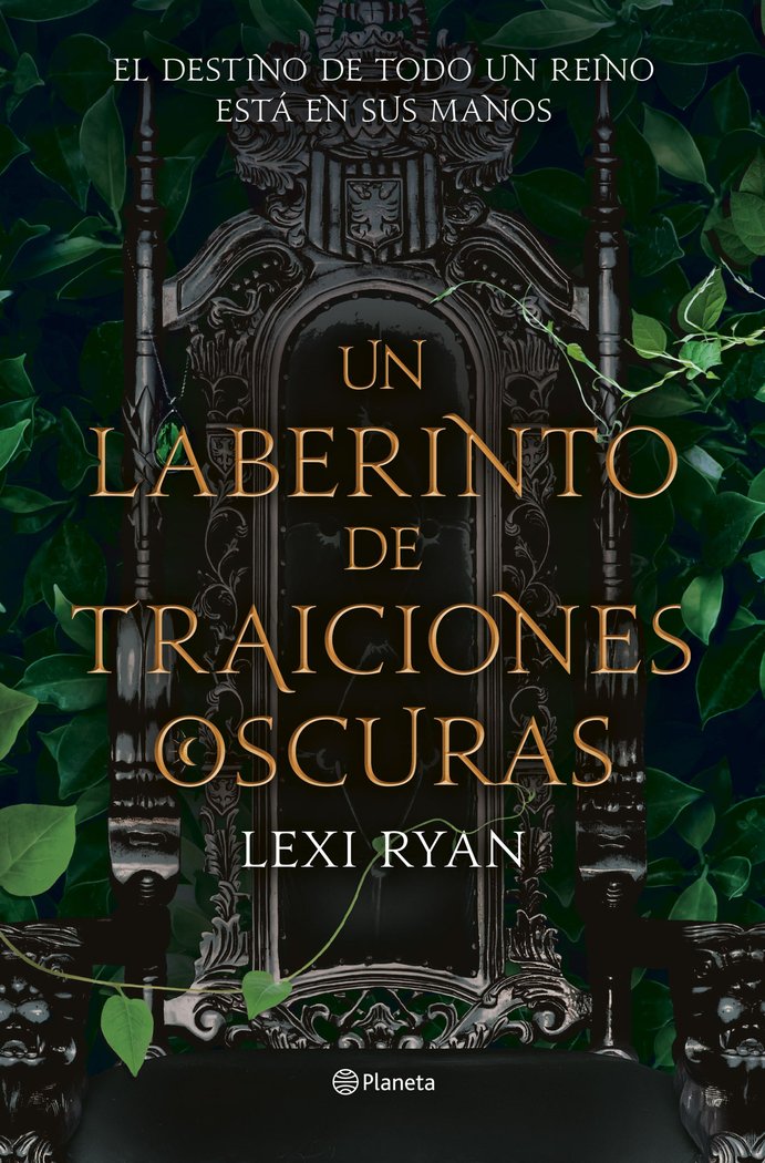 UN LABERINTO DE TRAICIONES OSCURAS, de LEXI RYAN | portada del libro