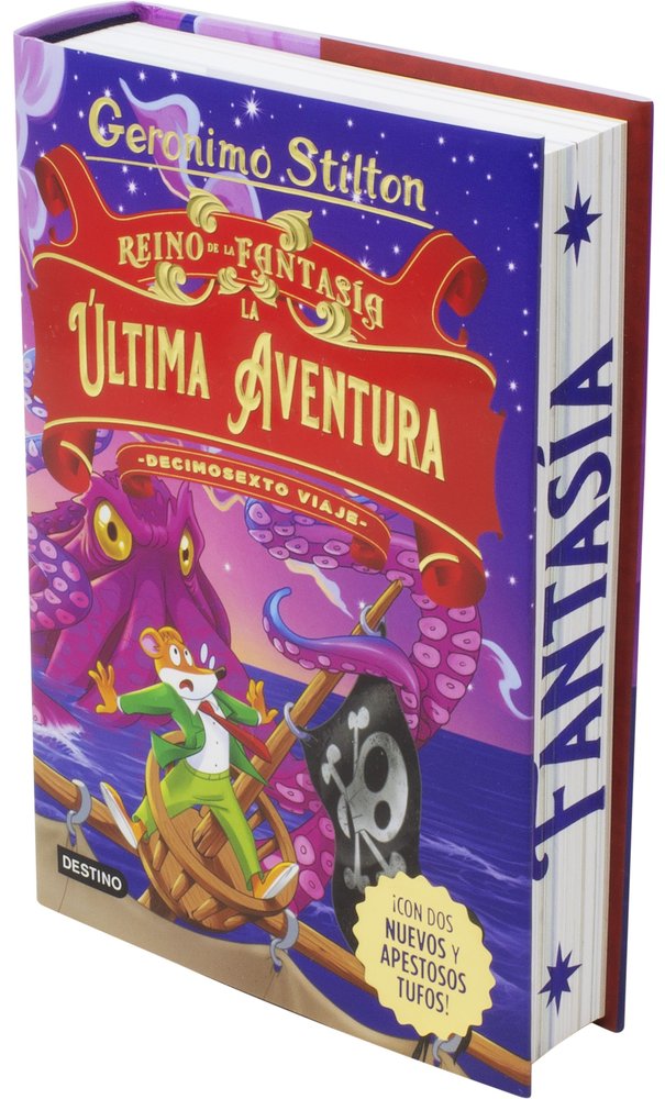 REINO DE LA FANTASIA. LA ULTIMA AVENTURA. DECIMOSE, de GERONIMO STILTON | portada del libro