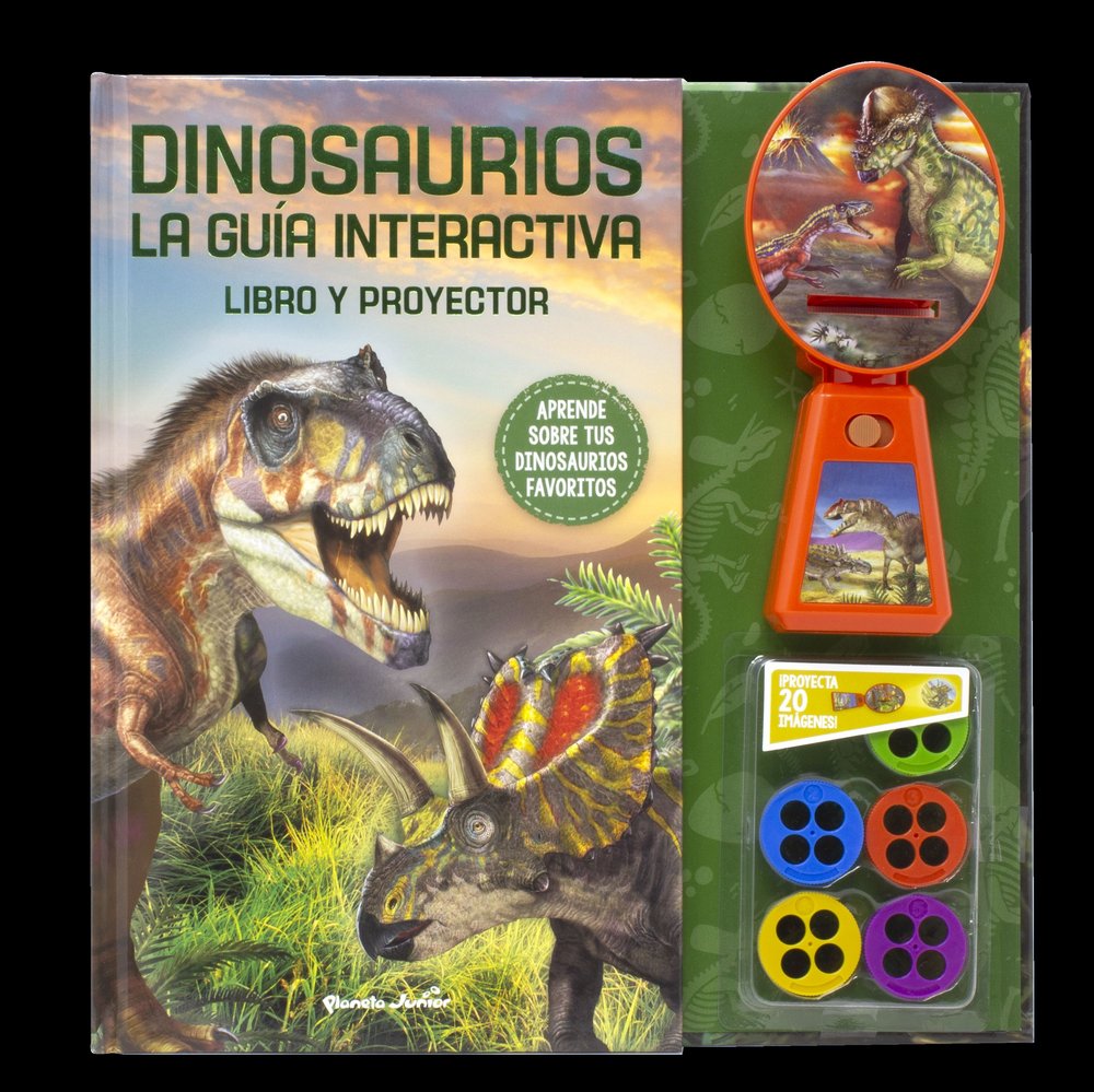 DINOSAURIOS. LA GUIA INTERACTIVA, de VARIOS AUTORES | portada del libro