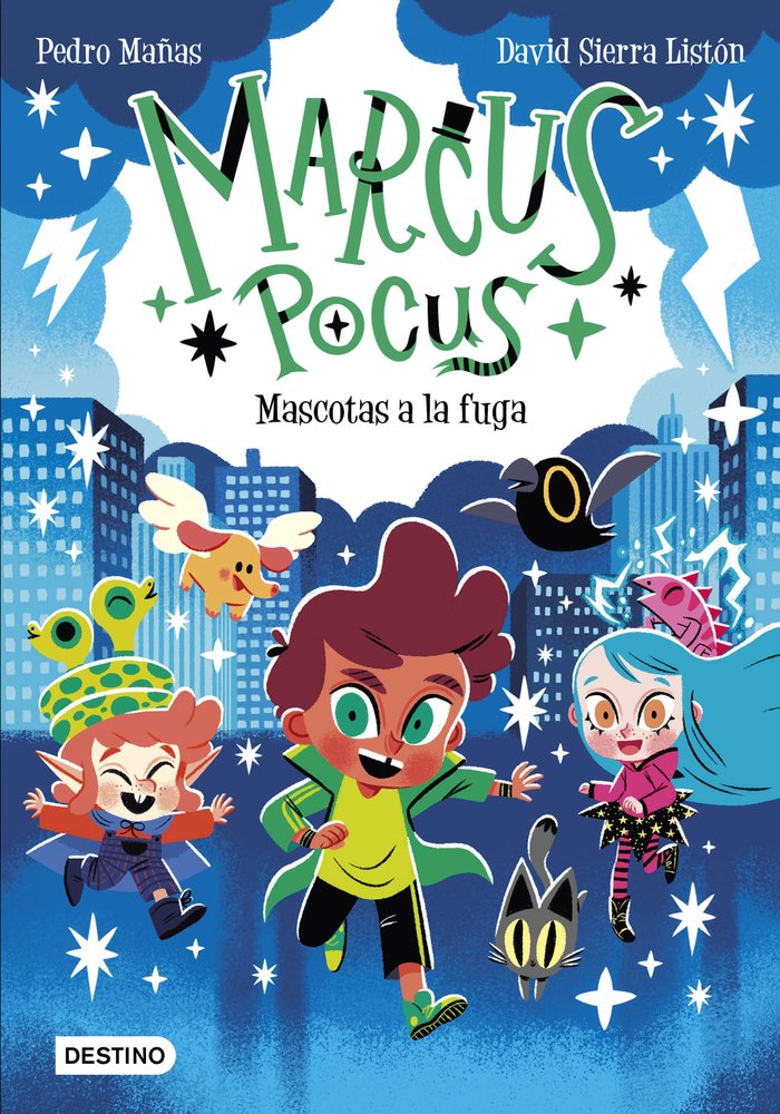 MARCUS POCUS 5. MASCOTAS A LA FUGA, de PEDRO MAÑAS | portada del libro