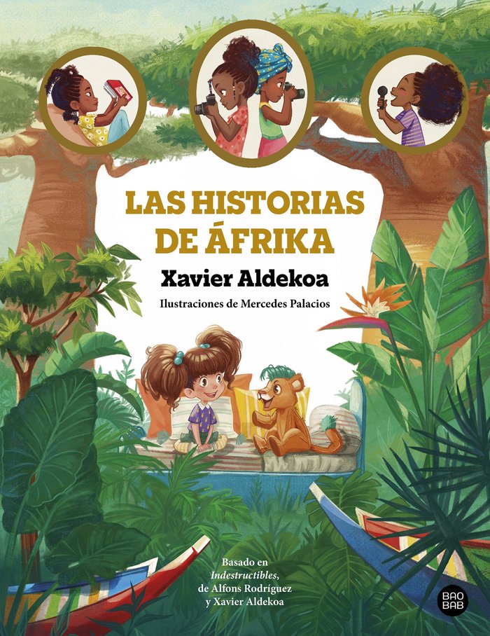 LAS HISTORIAS DE AFRIKA, de XAVIER ALDEKOA | portada del libro