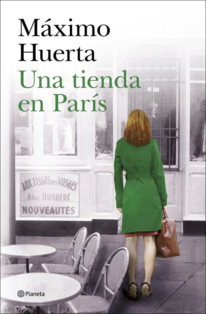 UNA TIENDA EN PARIS, de HUERTA, MAXIMO | portada del libro
