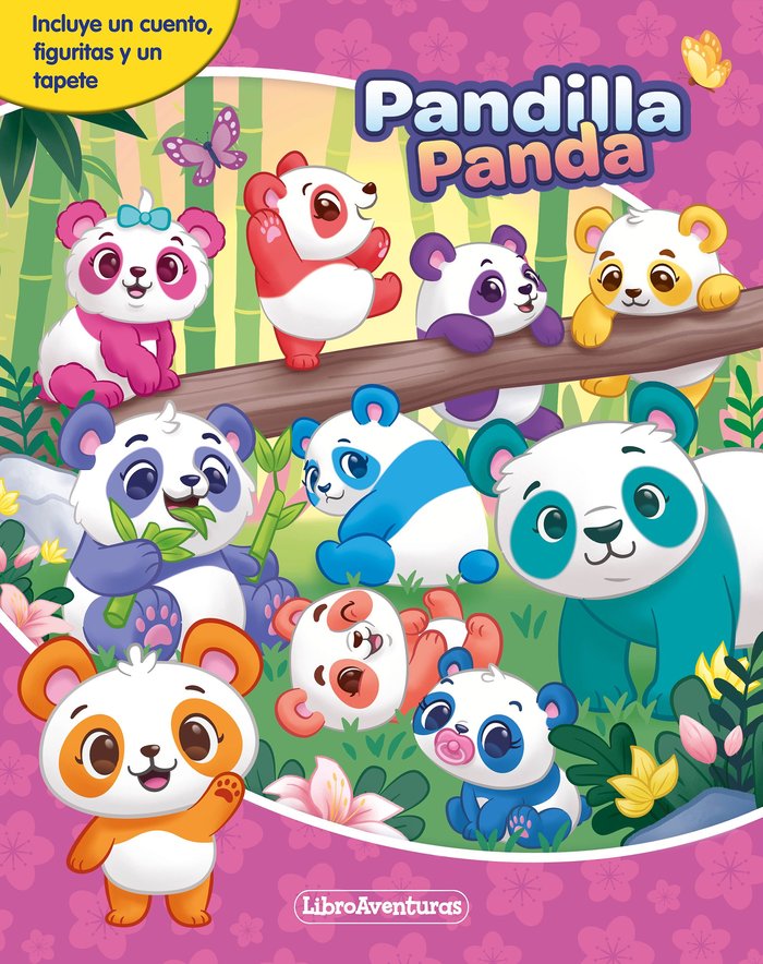 Pandilla Panda. Libroaventuras | portada del libro