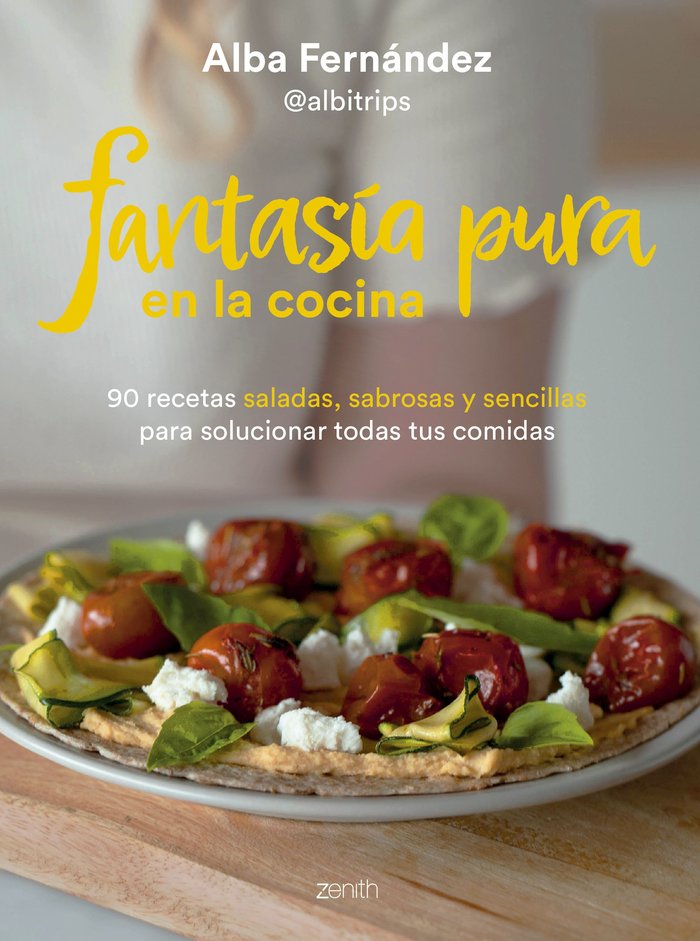 FANTASIA PURA EN LA COCINA, de ALBA FERNANDEZ | portada del libro