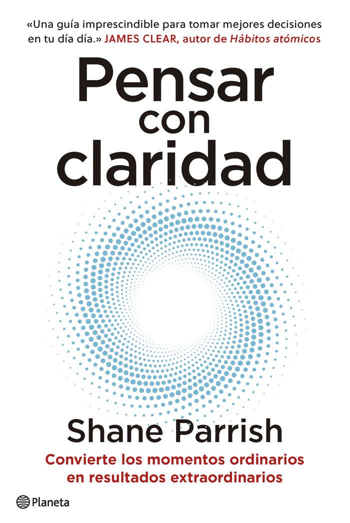 PENSAR CON CLARIDAD, de SHANE PARRISH | portada del libro