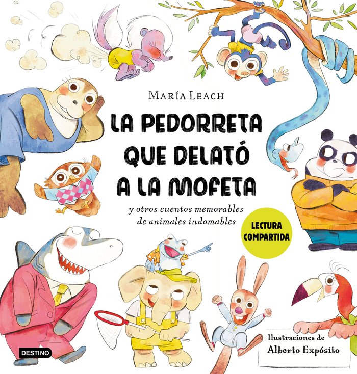 LA PEDORRETA QUE DELATO A LA MOFETA, de MARIA LEACH | portada del libro