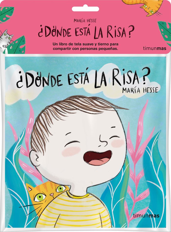¿DONDE ESTA LA RISA? LIBRO DE TELA, de MARIA HESSE | portada del libro