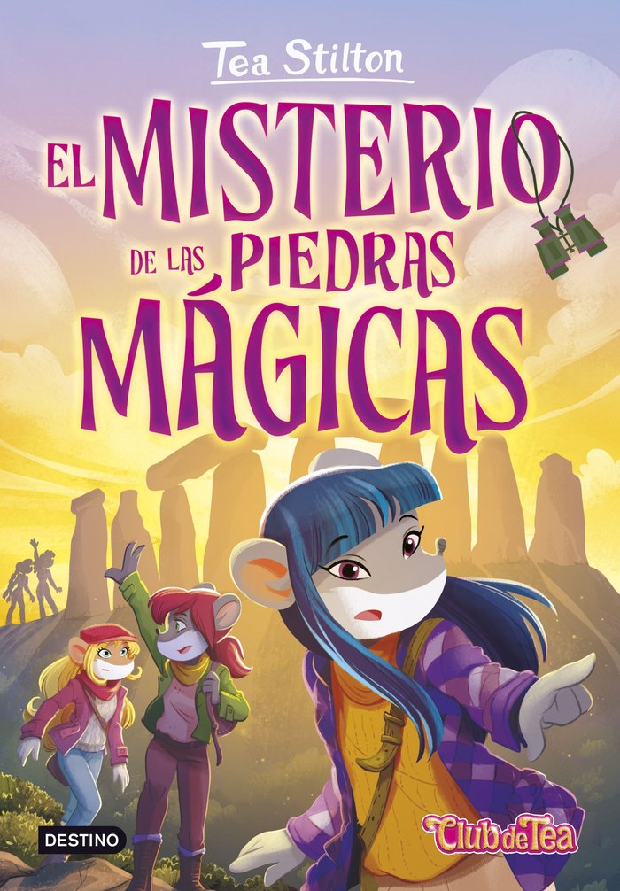 EL MISTERIO DE LAS PIEDRAS MAGICAS, de TEA STILTON | portada del libro