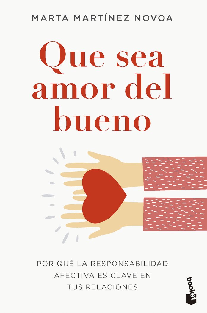 QUE SEA AMOR DEL BUENO, de MARTA MARTINEZ NOVOA | portada del libro