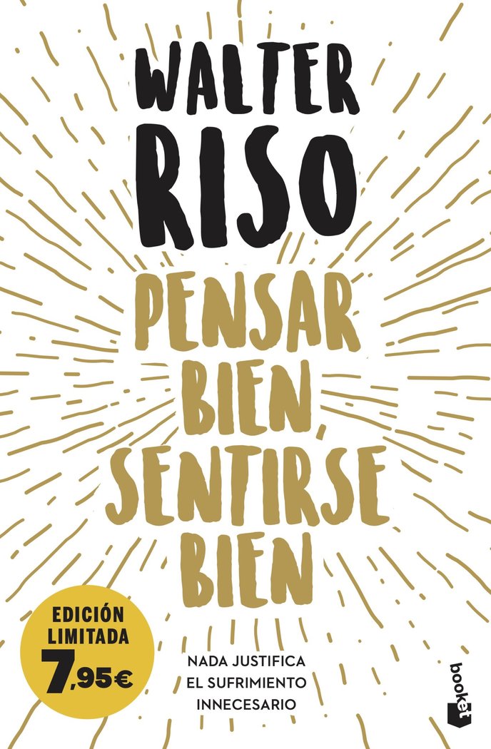 PENSAR BIEN, SENTIRSE BIEN, de WALTER RISO | portada del libro