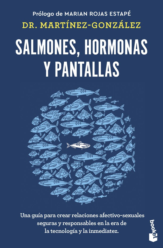 SALMONES, HORMONAS Y PANTALLAS, de MIGUEL ANGEL MARTINEZ-GONZALEZ | portada del libro