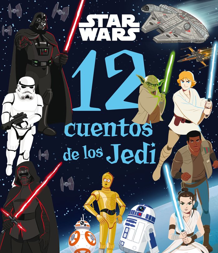 STAR WARS. 12 CUENTOS DE LOS JEDI, de STAR WARS | portada del libro