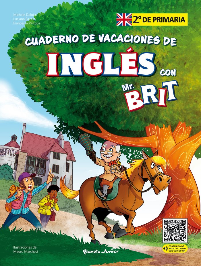 MR BRIT CUADERNO VACACIONES INGLES 2º PRIMARIA | portada del libro