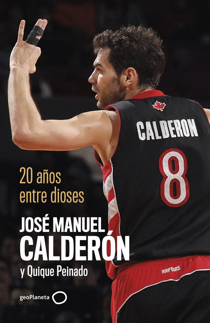 20 AÑOS ENTRE DIOSES, de JOSE MANUEL CALDERON | portada del libro