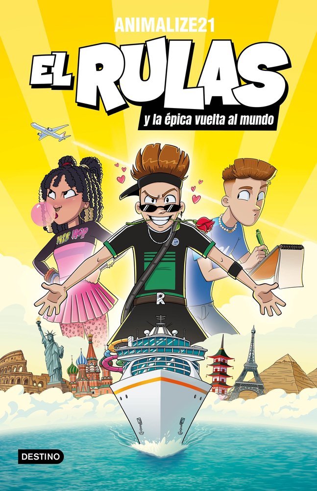 EL RULAS 3. EL RULAS Y LA EPICA VUELTA AL MUNDO, de ANIMALIZE21 | portada del libro