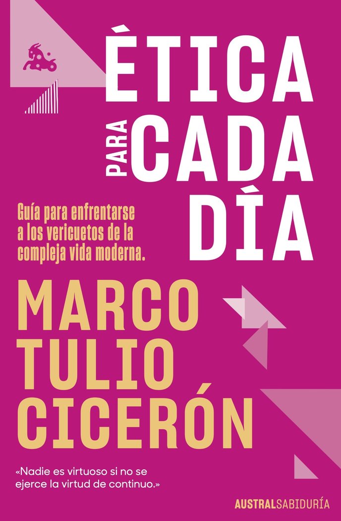 ETICA PARA CADA DIA, de TULIO CICERON, MARCO | portada del libro