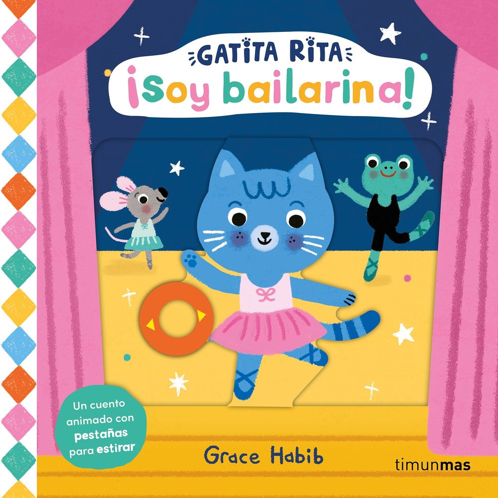 GATITA RITA. ¡SOY BAILARINA!, de GRACE HABIB | portada del libro
