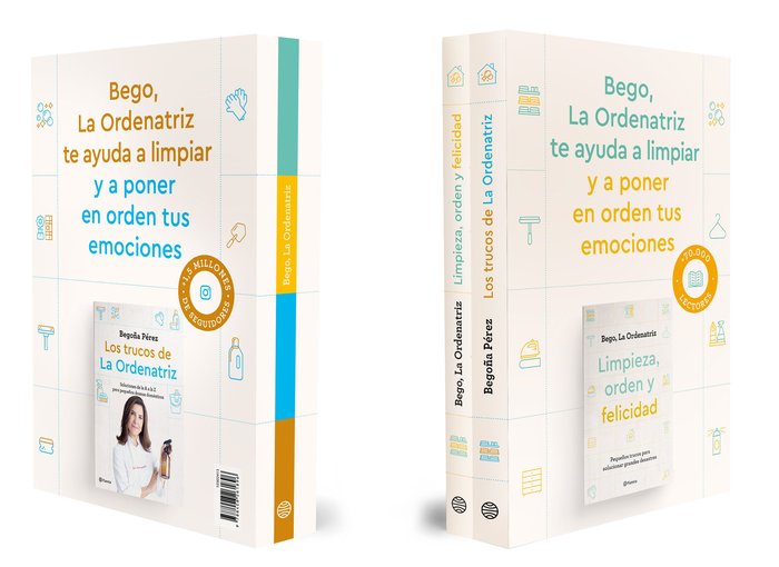 ESTUCHE LIMPIEZA ORDEN Y FELICIDAD + TRUCOS DE LA ORDENATRIZ, de BEGO,LA ORDENATRIZ | portada del libro
